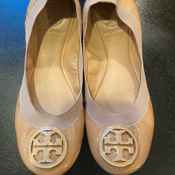 Cute ballerina tory burch flats. Great for work - Picture 7 of 7